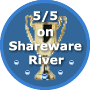 5 Stars at Shareware River